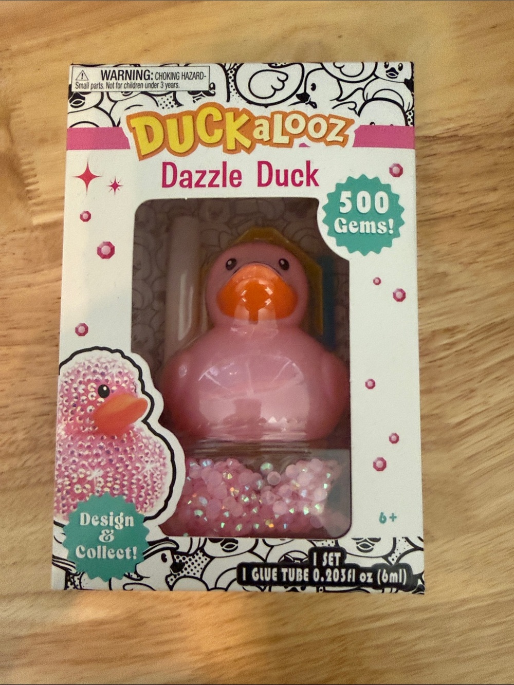 Duckalooz Dazzle Duck with 500 Gems - White & Orange